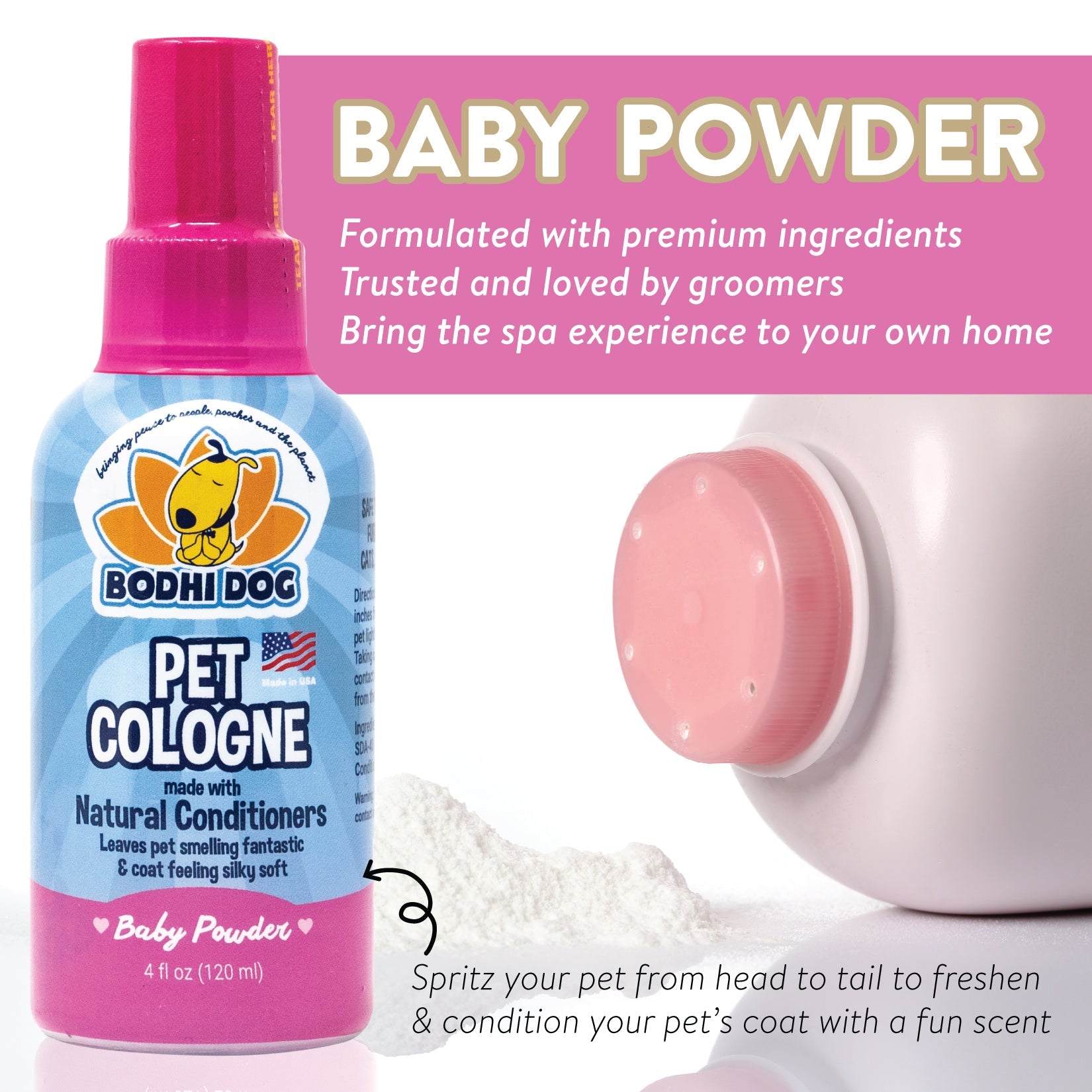 Premium Deodorizing Spray for Dogs & Cats