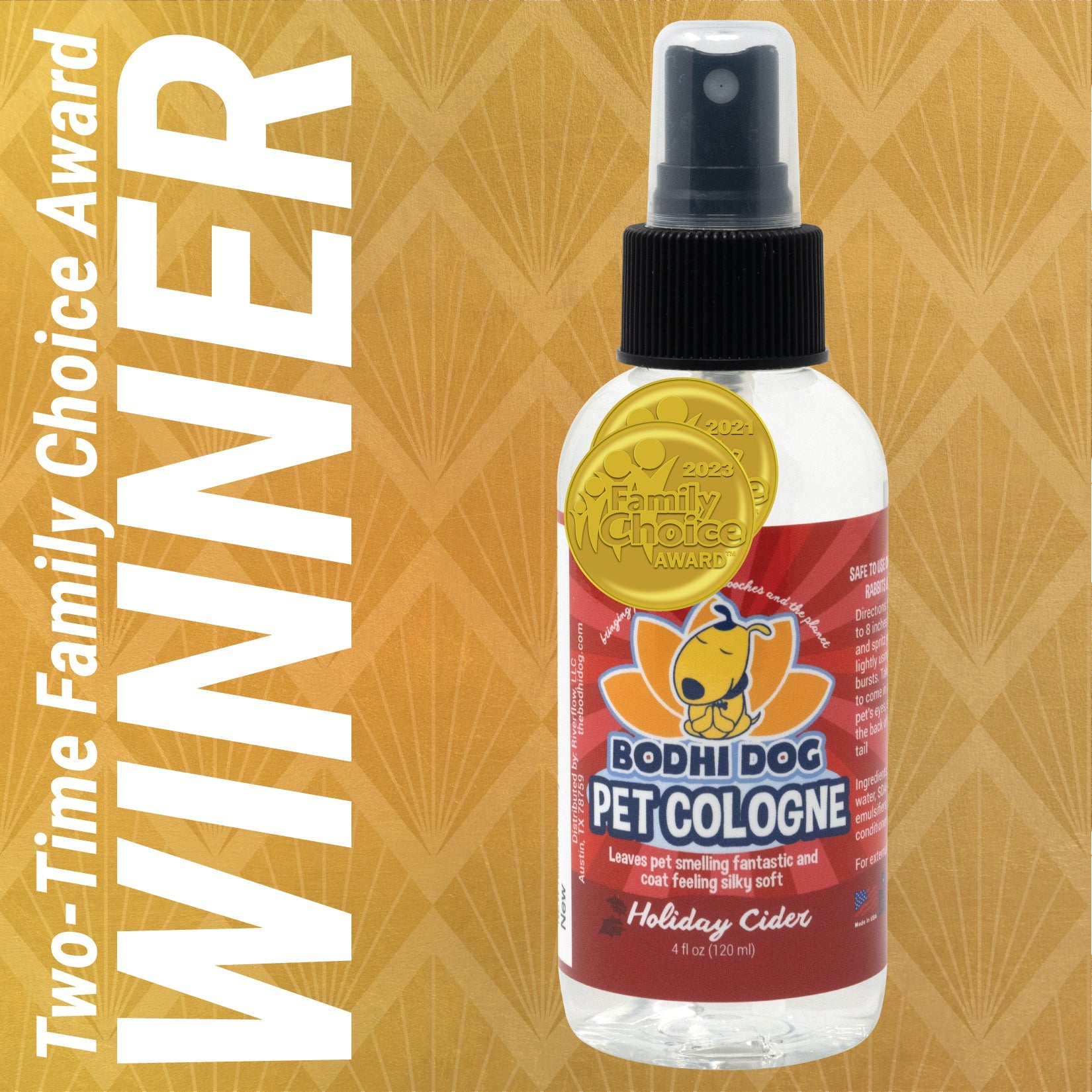 Premium Deodorizing Spray for Dogs & Cats