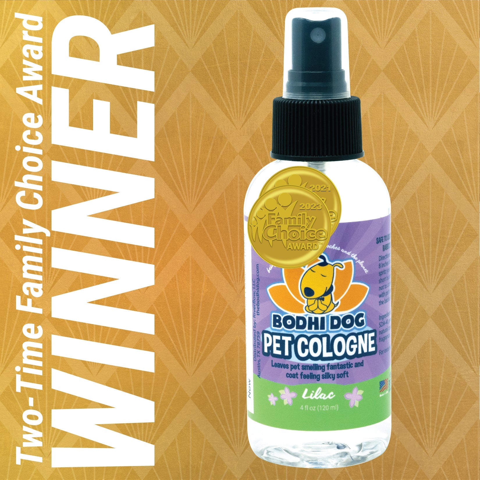 Premium Deodorizing Spray for Dogs & Cats