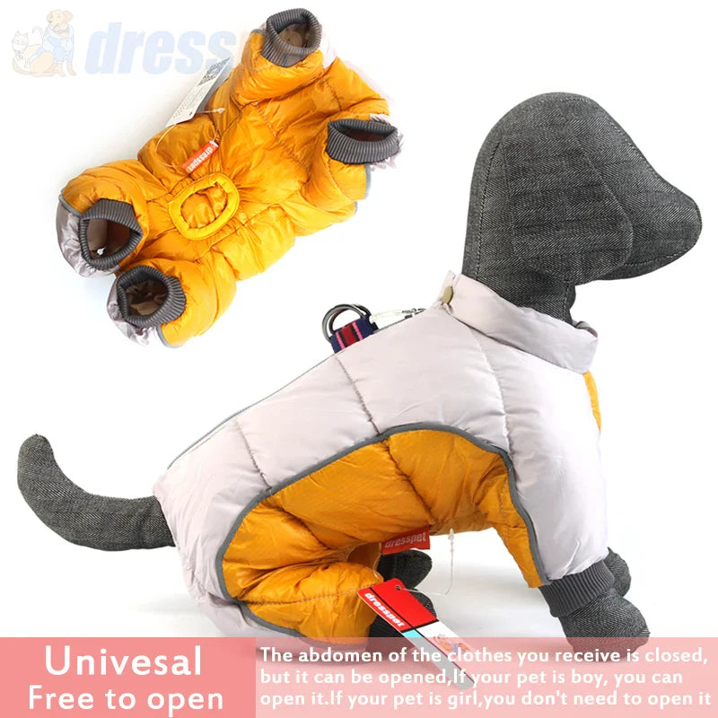 Winter Pet Dog Clothes – Super Warm Jacket