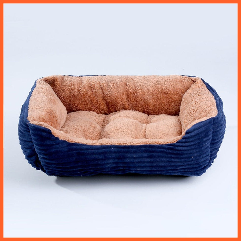 Square Plush Bed For Dog Cat Pet