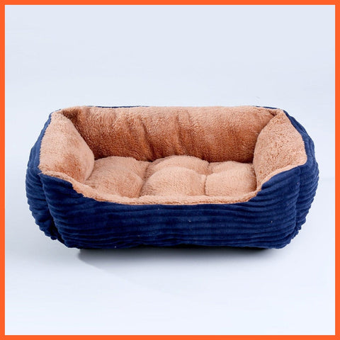 Square Plush Bed For Dog Cat Pet