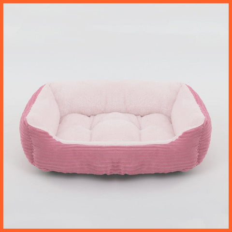 Square Plush Bed For Dog Cat Pet