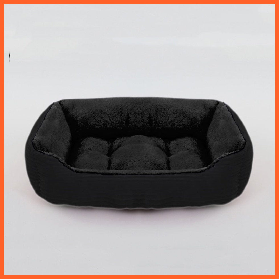 Square Plush Bed For Dog Cat Pet