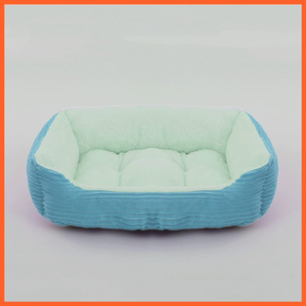 Square Plush Bed For Dog Cat Pet