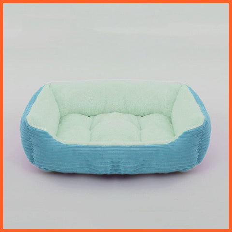 Square Plush Bed For Dog Cat Pet