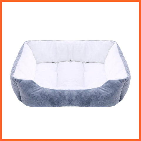 Square Plush Bed For Dog Cat Pet