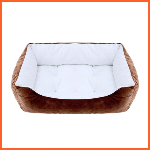 Square Plush Bed For Dog Cat Pet