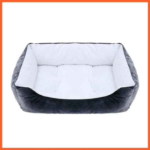 Square Plush Bed For Dog Cat Pet